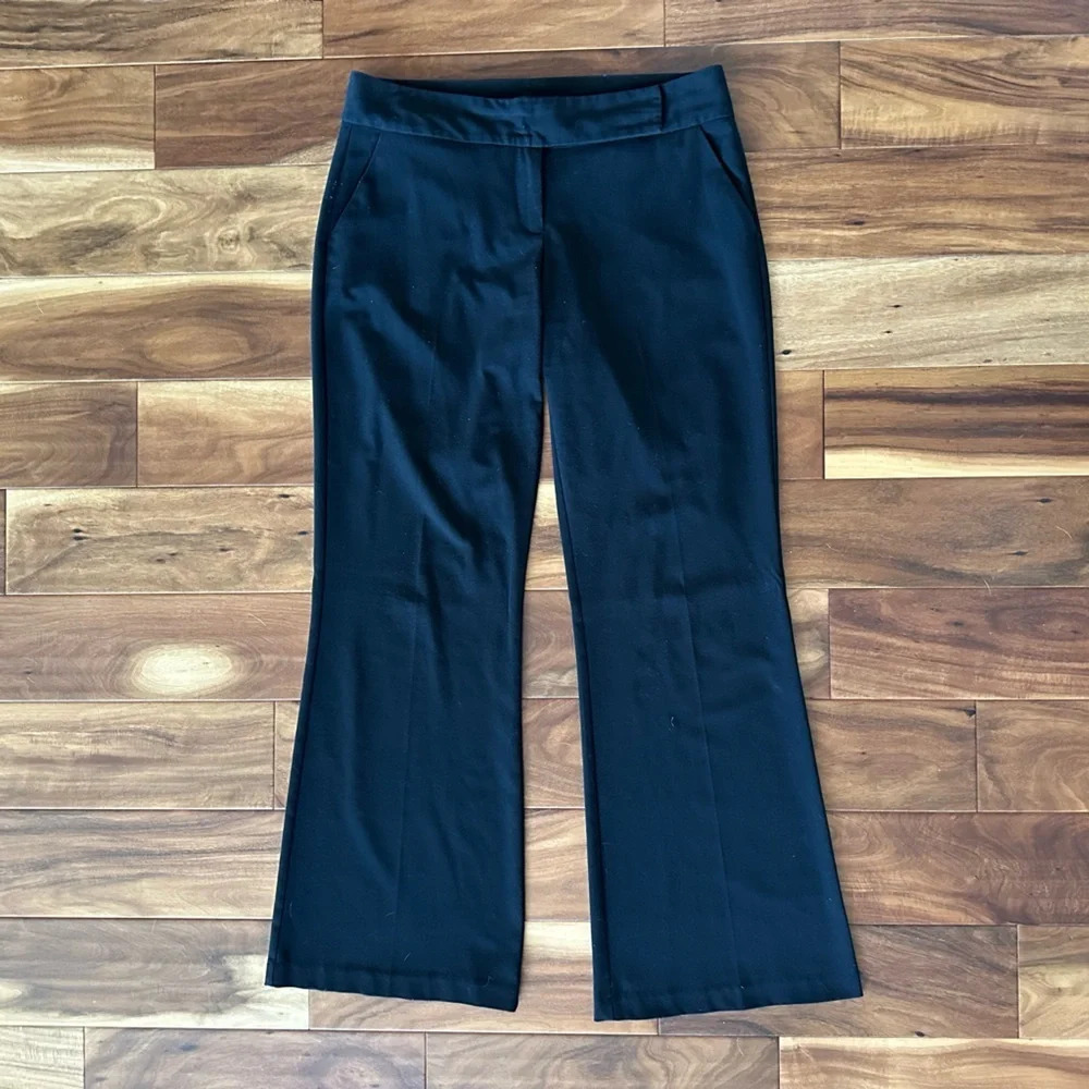 My Michelle Wide Leg Loose Fit Black Pants size 11